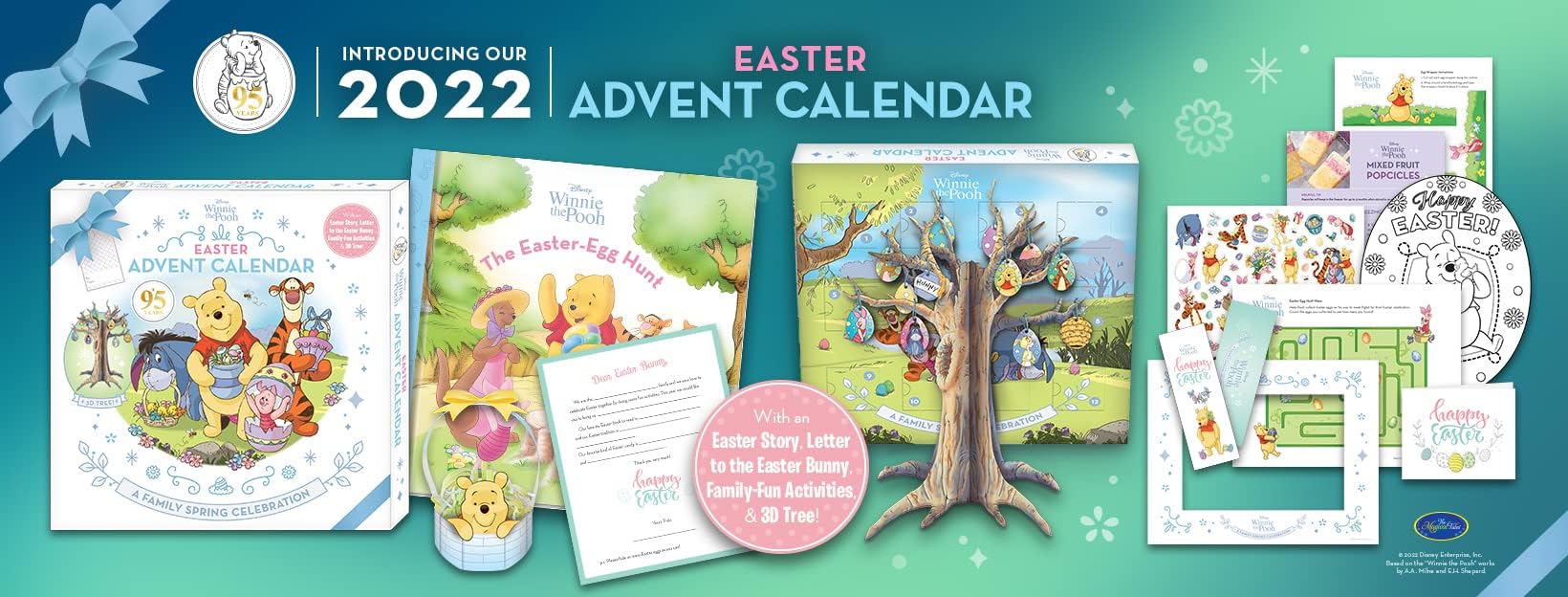Amazon.co.jp: Disney Winnie The Pooh Easter Advent カレンダー